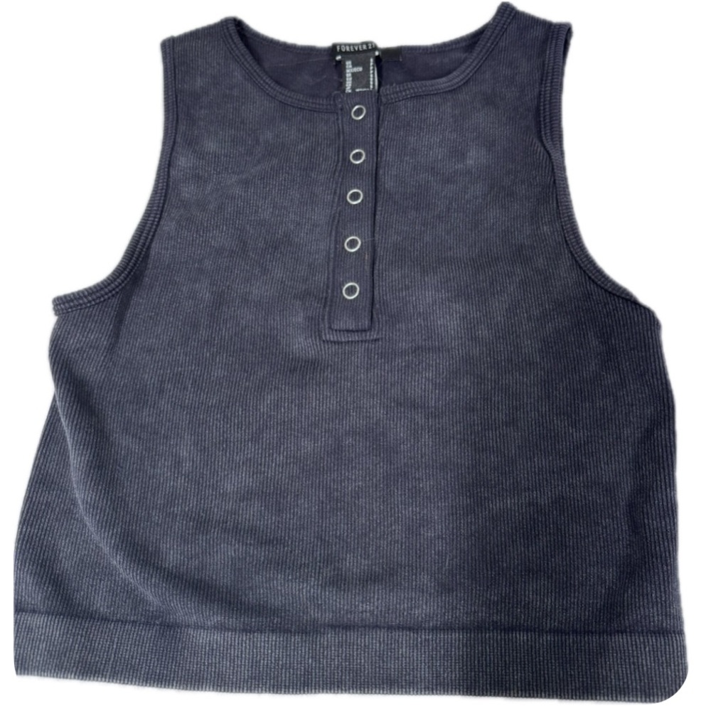 Forever 21 Faded Gray Tank Top